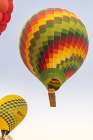 Luxor-Egypt Hot air balloons taking tourist for a ride Art Print